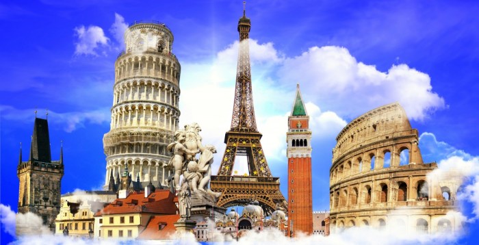 Cultural tours in Europe