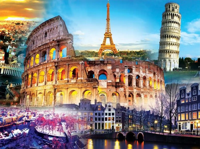 Cultural tours in Europe